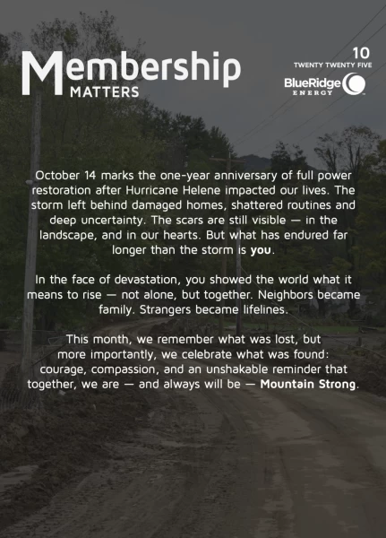 Membership MattersOctober 2025